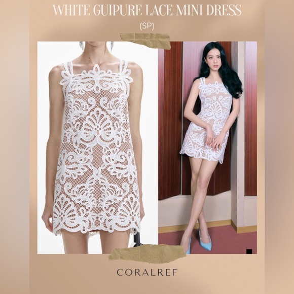 国内発送/送料関税込【Self-portrait】WHITE LACE MINI DRESS White Lace Mini Dress – self-portrait